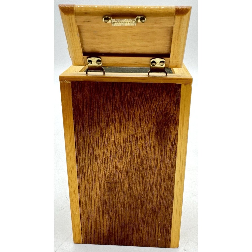 Vtg Concord Dollhouse Miniature Wooden Kitchen Sink Ice Box Furniture Lot 1:12 - Picture 5 of 10
